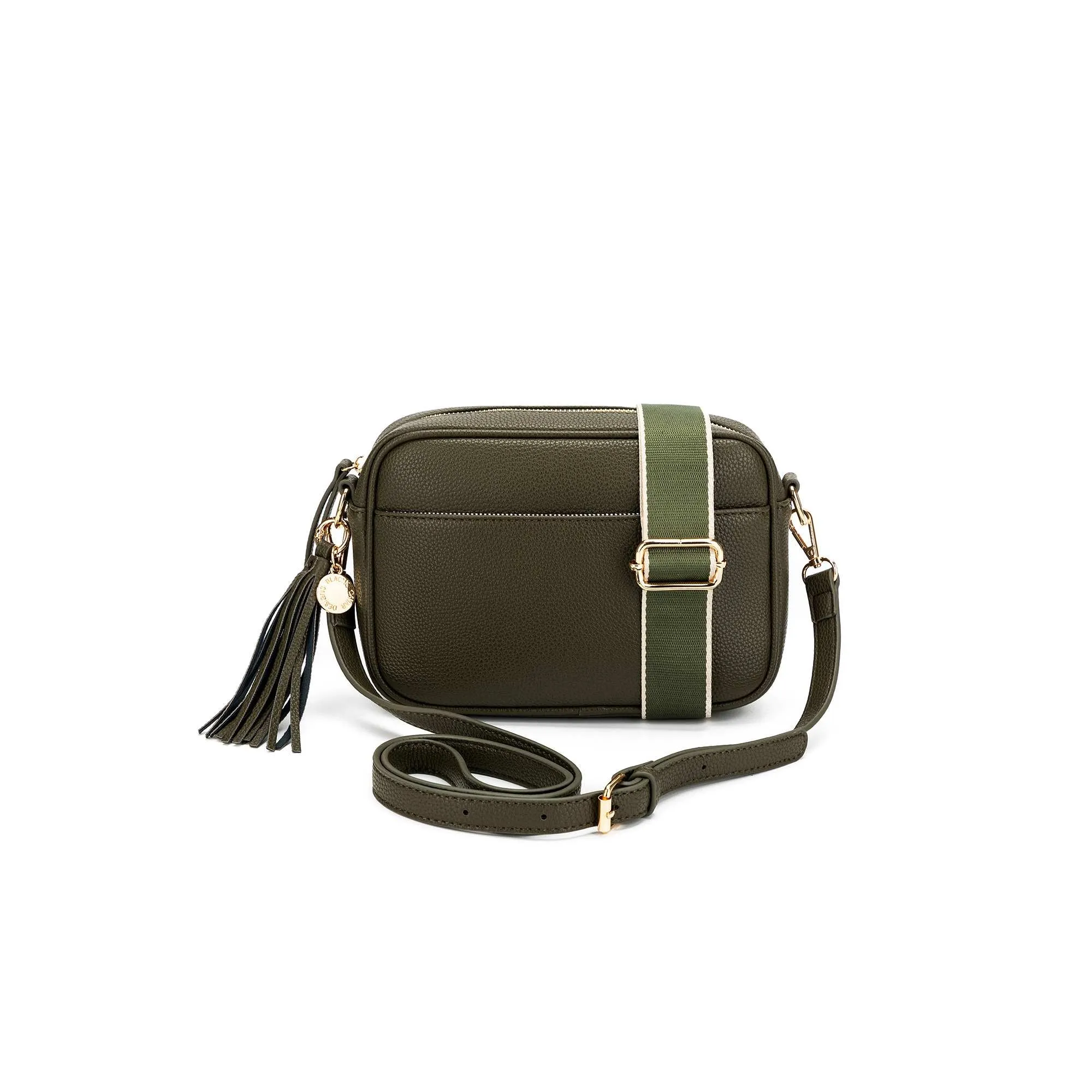 Indie Dark Olive Crossbody Bag