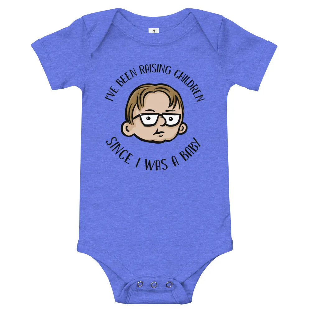 I've Been Raising Children Dwight - Baby Onesie