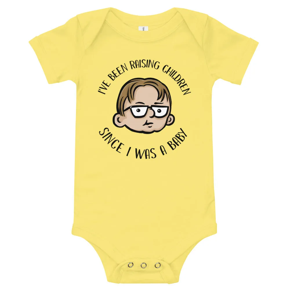 I've Been Raising Children Dwight - Baby Onesie