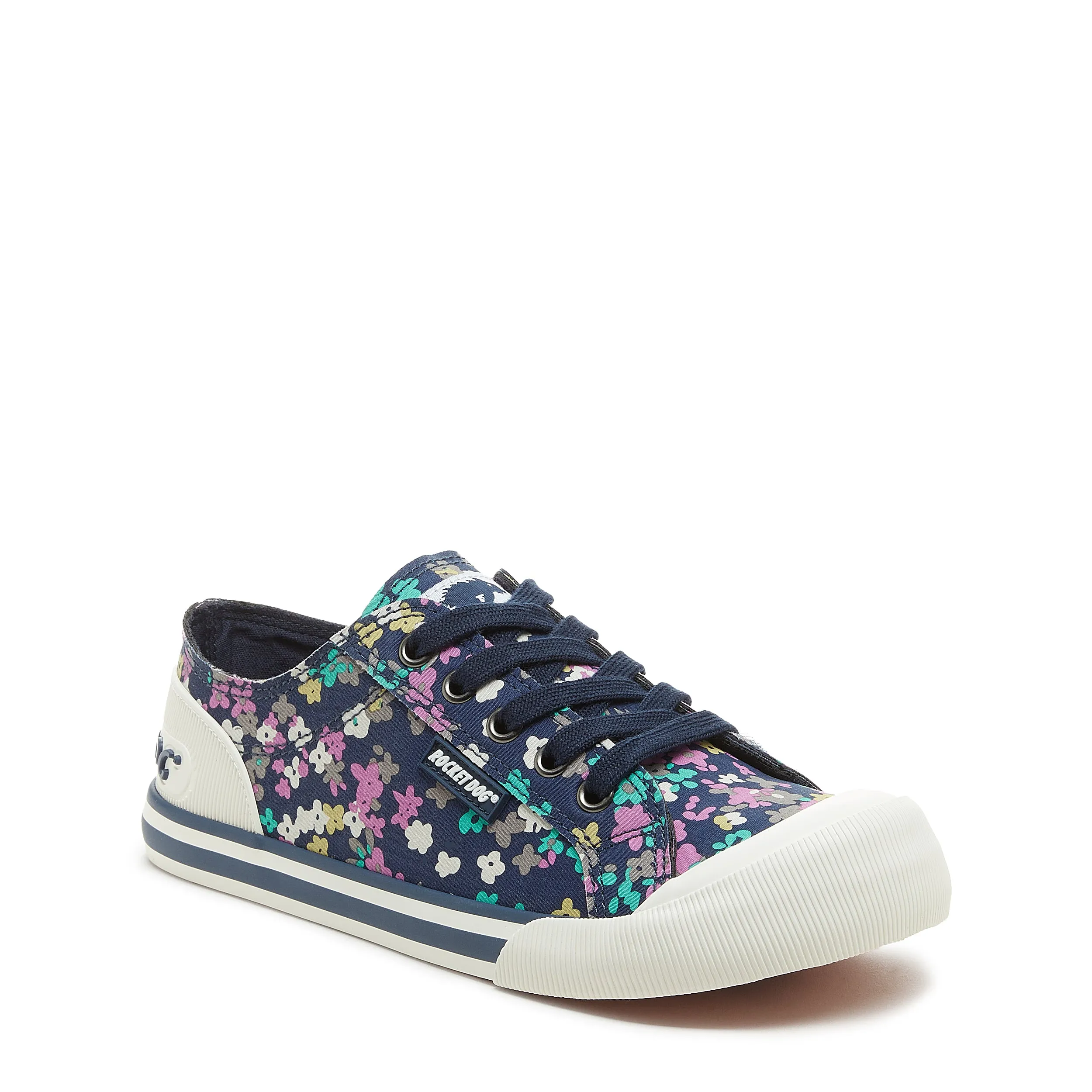 Jazzin Navy Floral Sneaker