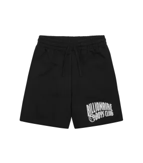 KIDS ARCH LOGO SHORTS - BLACK