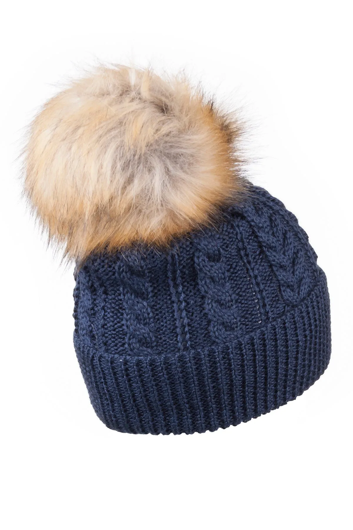 Ladies Pom Pom Hat