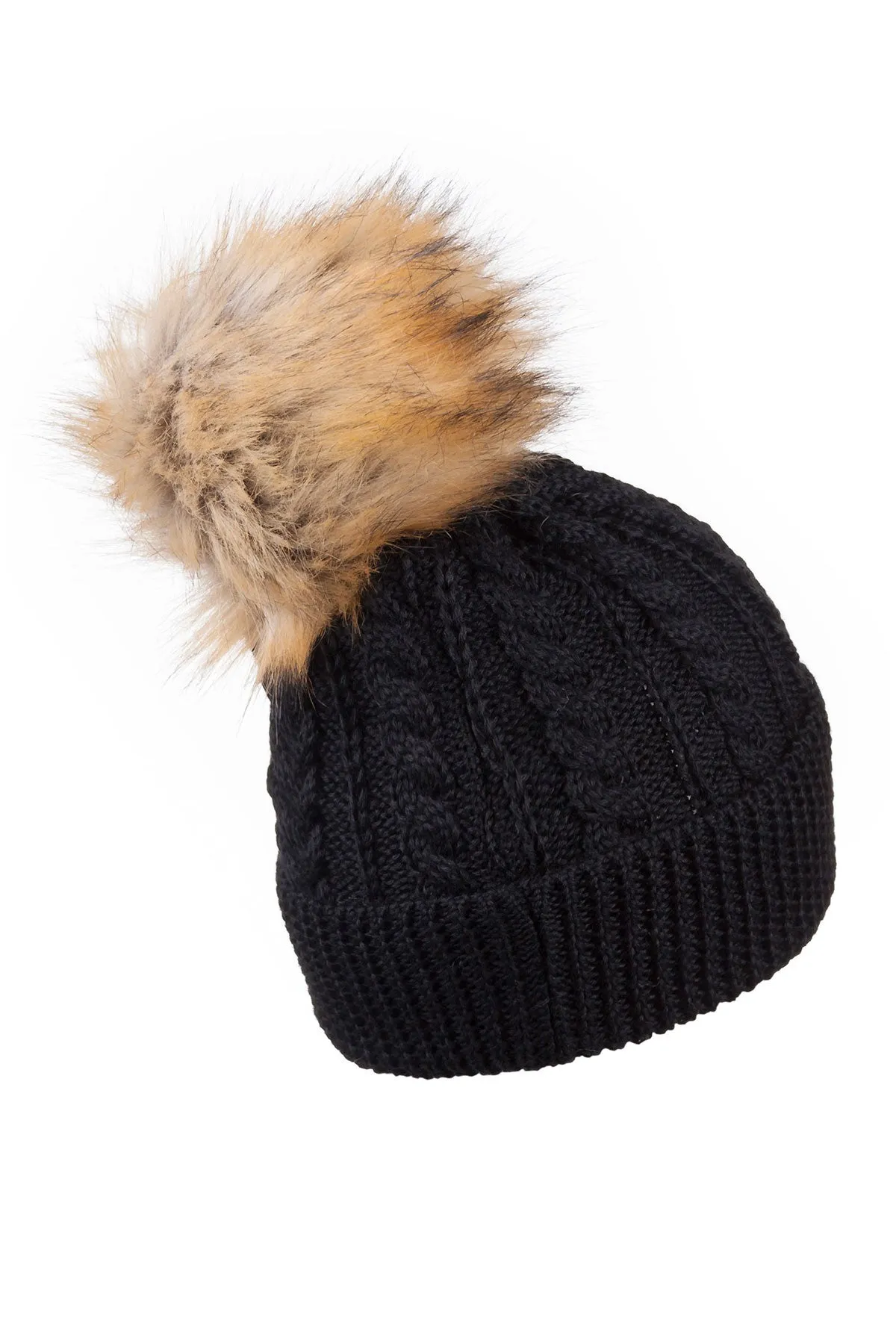 Ladies Pom Pom Hat