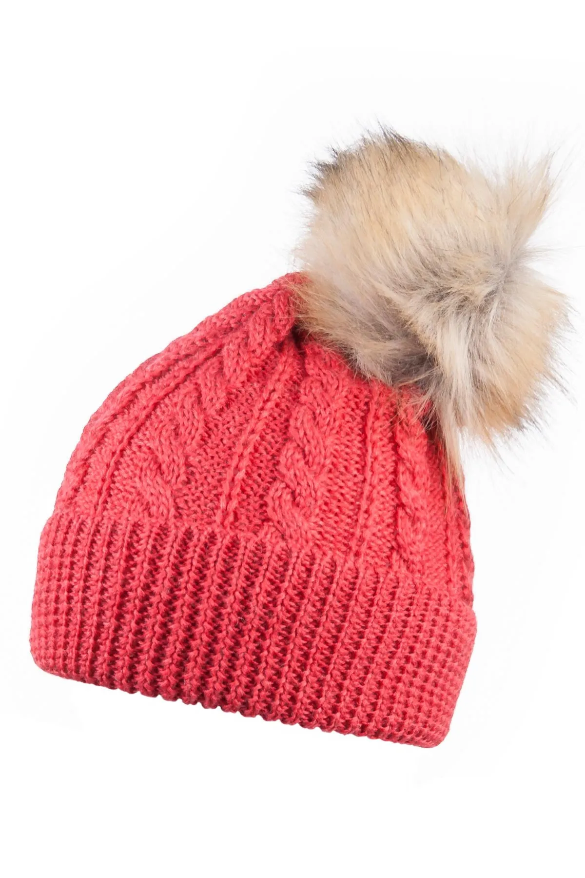 Ladies Pom Pom Hat