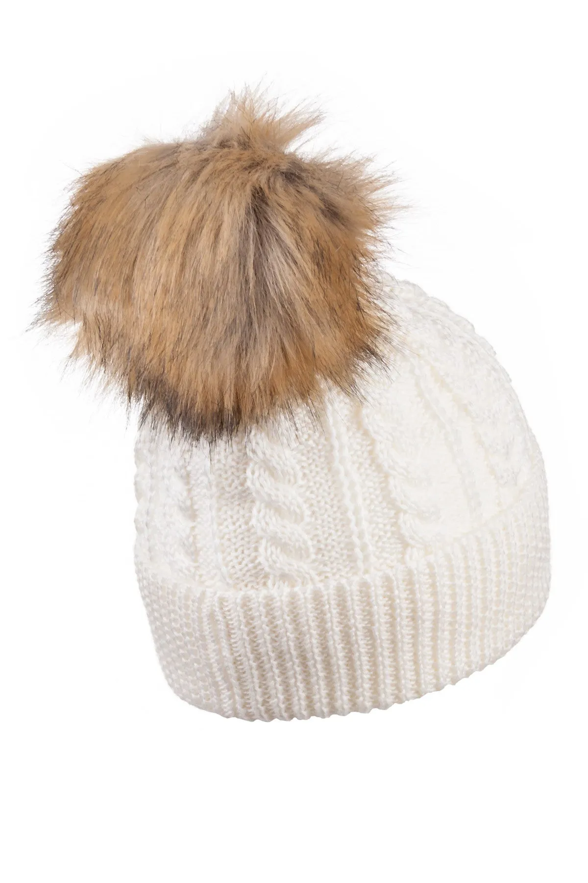 Ladies Pom Pom Hat