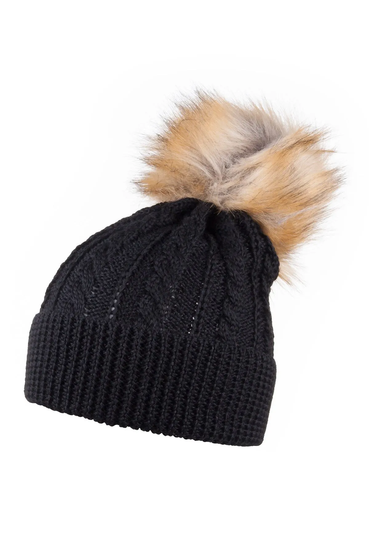 Ladies Pom Pom Hat