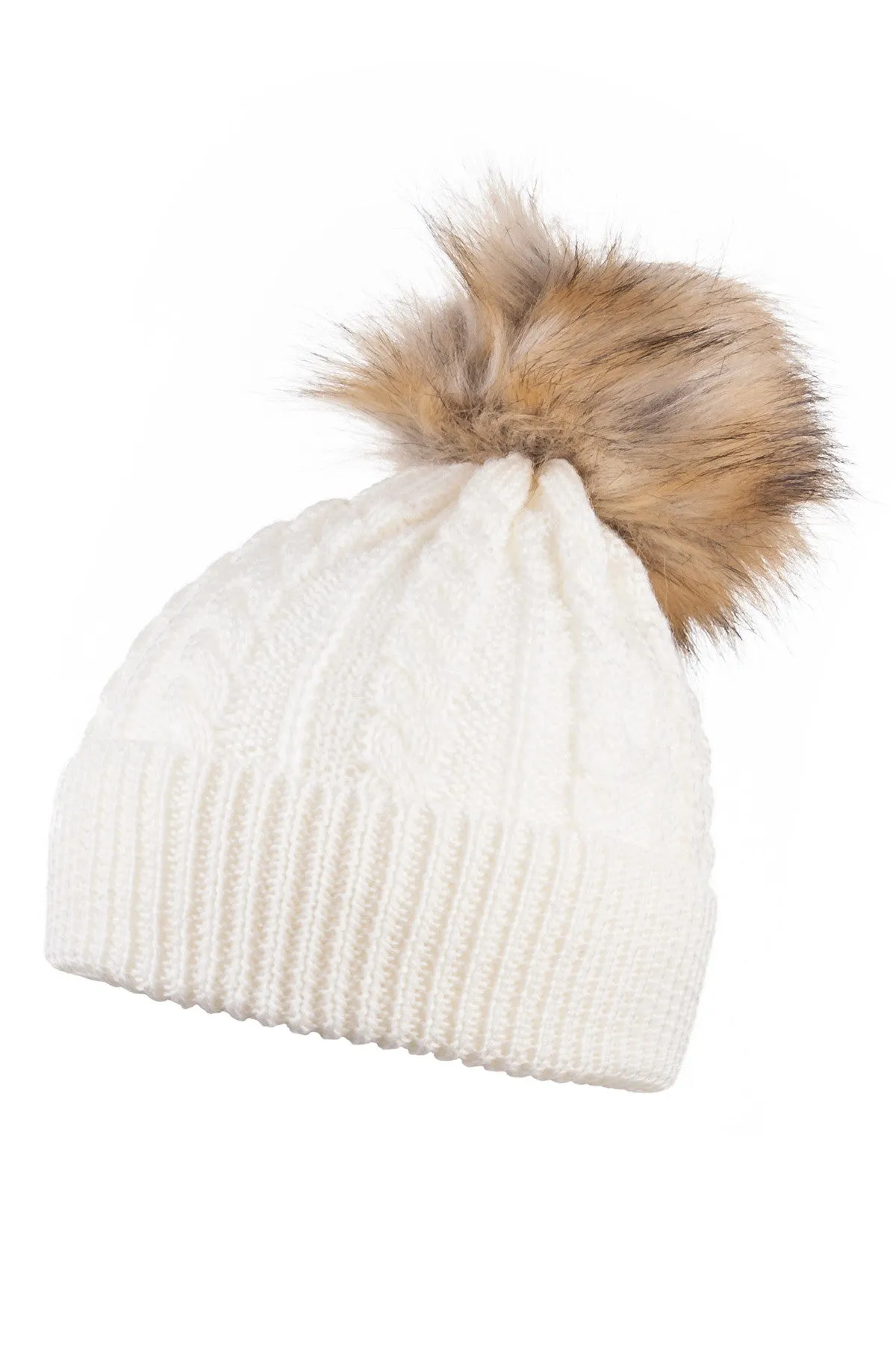 Ladies Pom Pom Hat