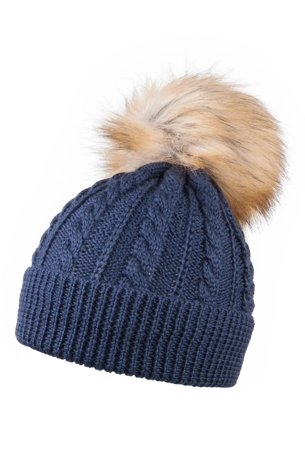 Ladies Pom Pom Hat