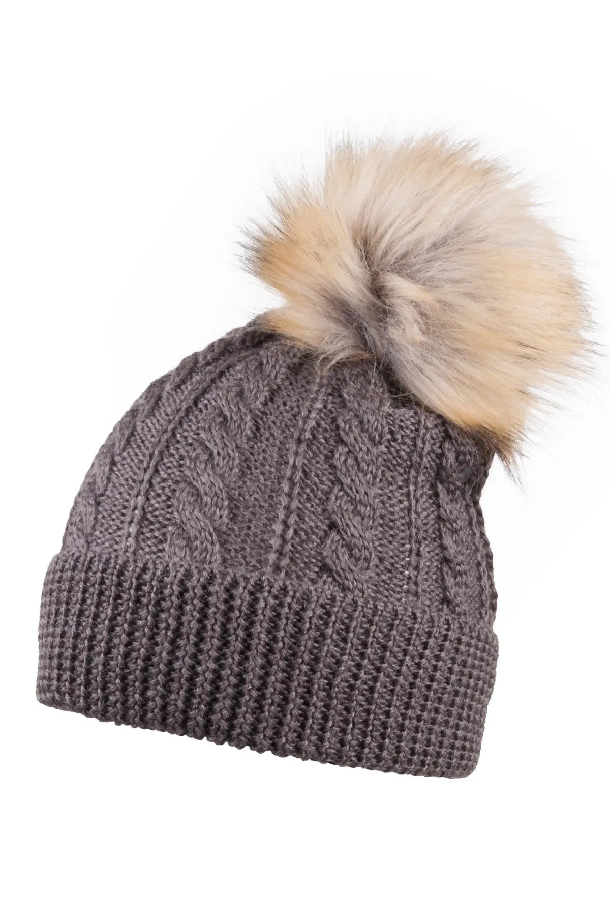 Ladies Pom Pom Hat