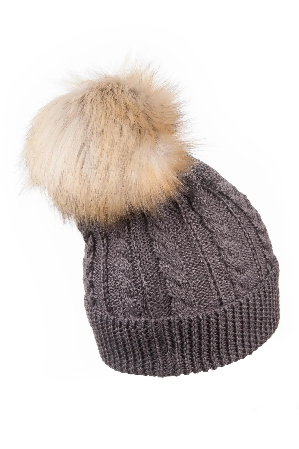 Ladies Pom Pom Hat