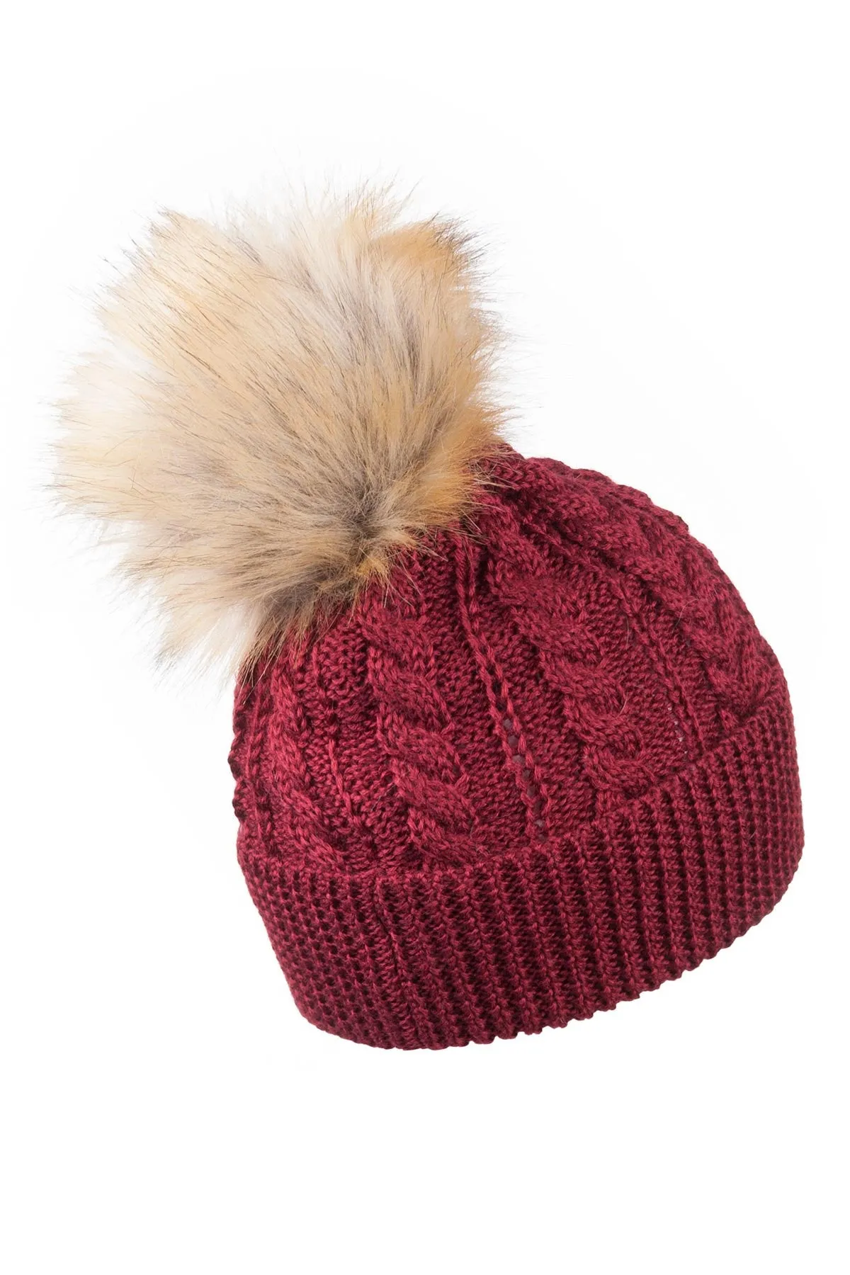 Ladies Pom Pom Hat