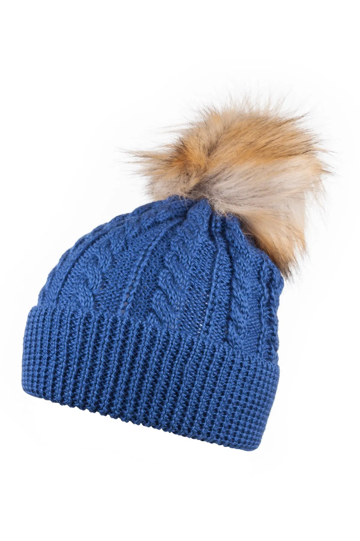 Ladies Pom Pom Hat