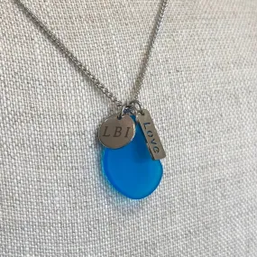 LBI Sea Glass Necklace