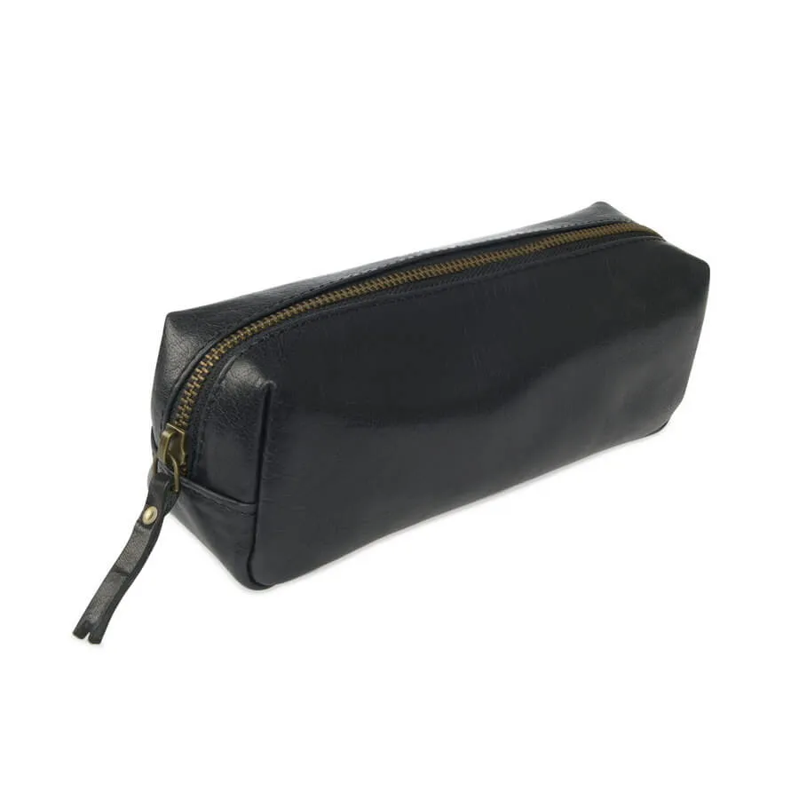 Leather Pencil Case With Personalisation