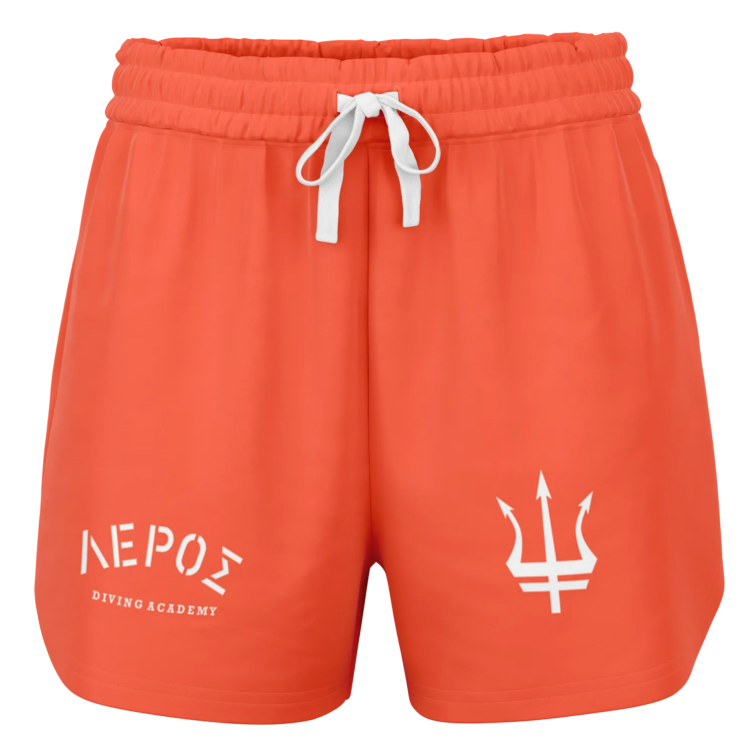 Leros Diving Academy 1991 Women's Loose Shorts Orange