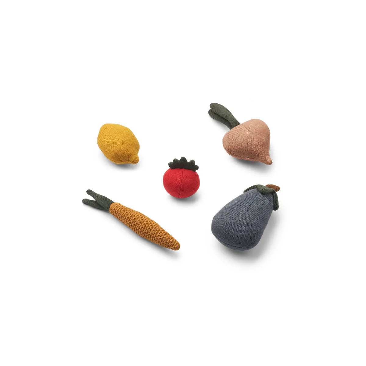 Liewood Lisa Playfood 5 Pack - Vegetables