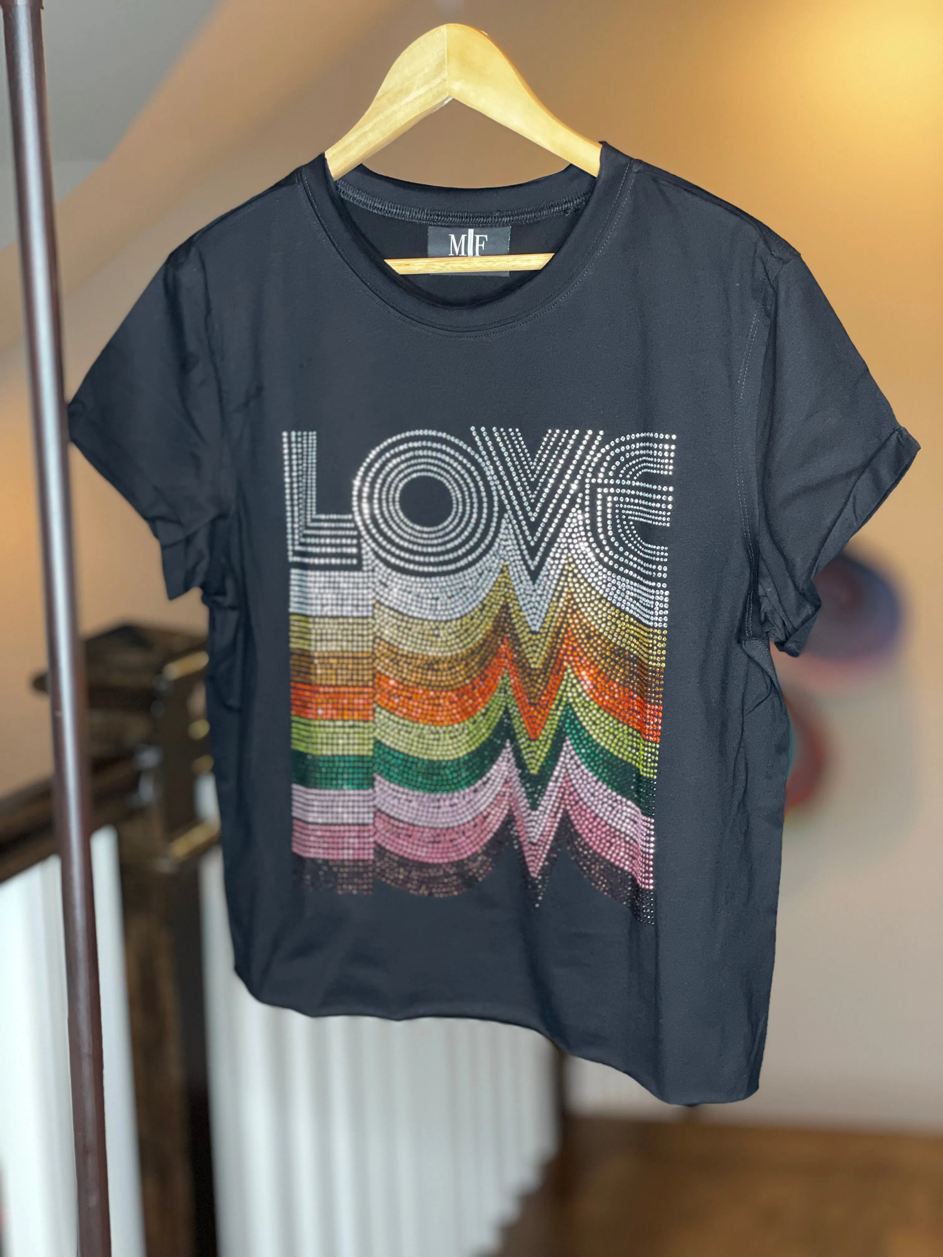 LOVE Tee Shirt Black