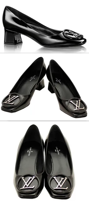 'Madeleine' Black Pump