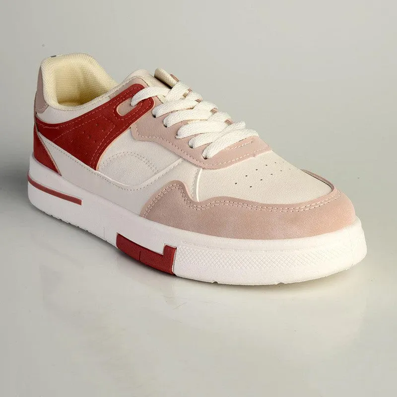 Madison Tamara Sneaker - White/Pink Multi