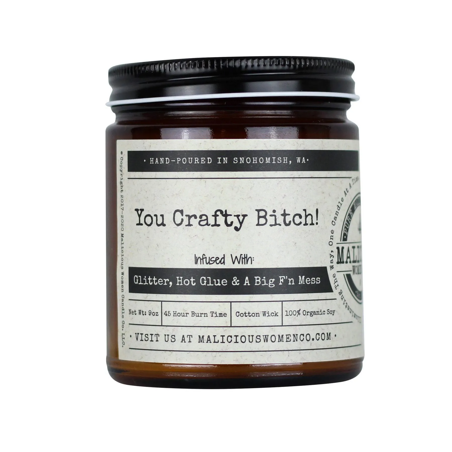 Malicious Women Candles - Snarky & Topical Collection