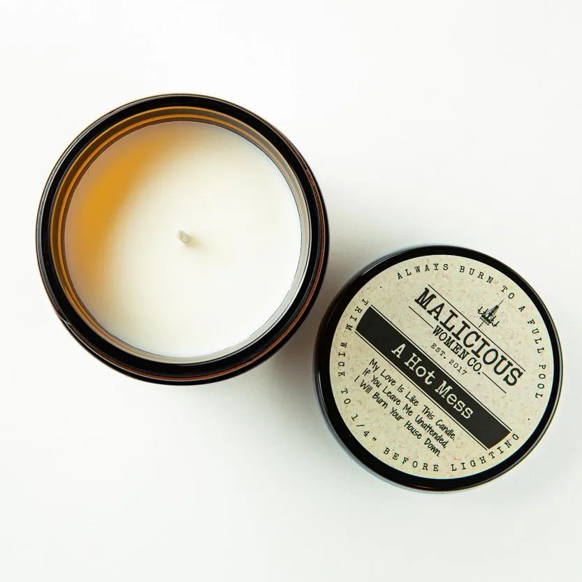 Malicious Women Candles - Snarky & Topical Collection