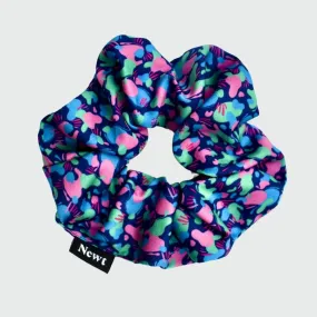 Marmo Print Hair Scrunchie Bubblegum Blue