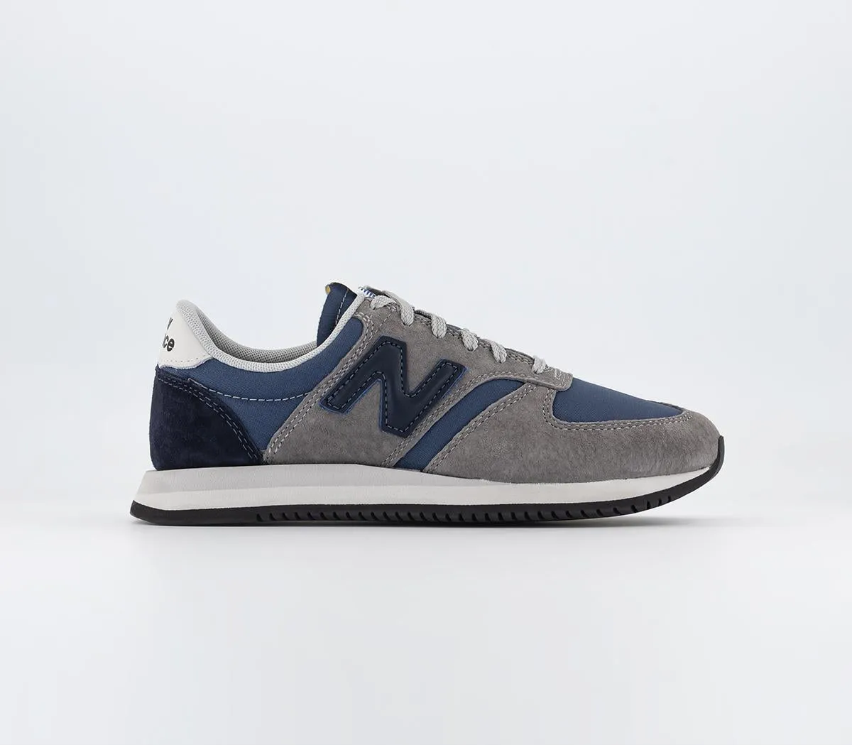 Mens New Balance 420 Grey Blue Trainers