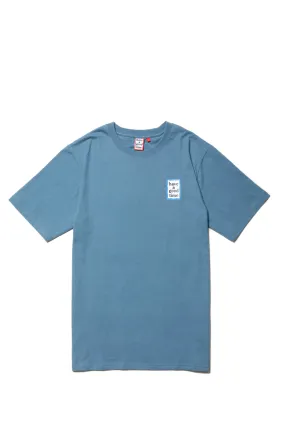 MINI BLUE FRAME S/S TEE FOGGY BLUE