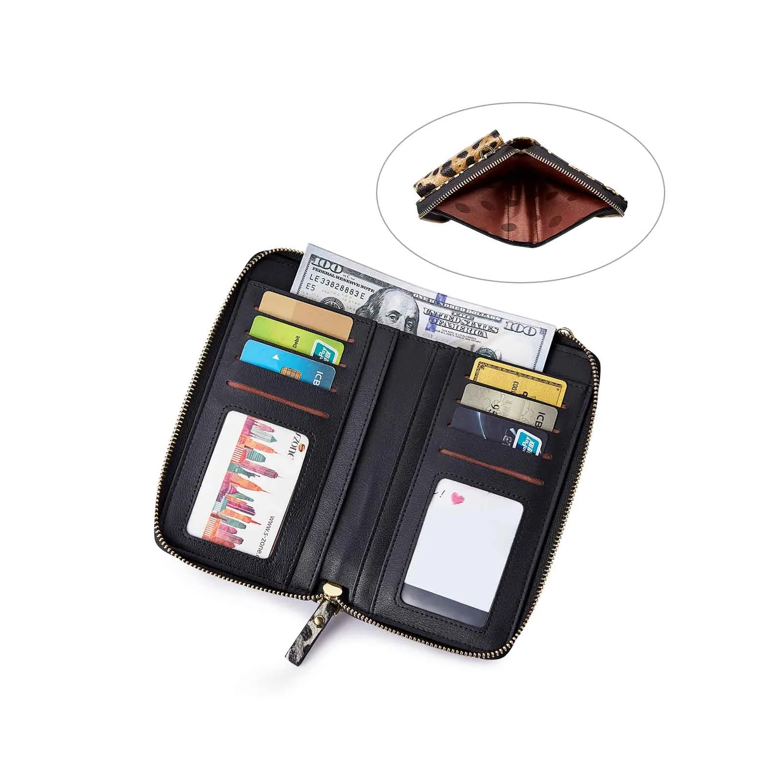 Mini RFID Cell Phone Crossbody Bag