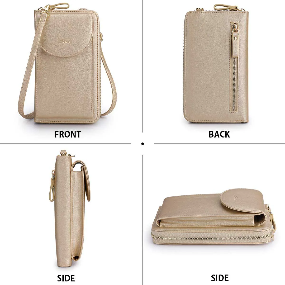 Mini RFID Cell Phone Crossbody Bag