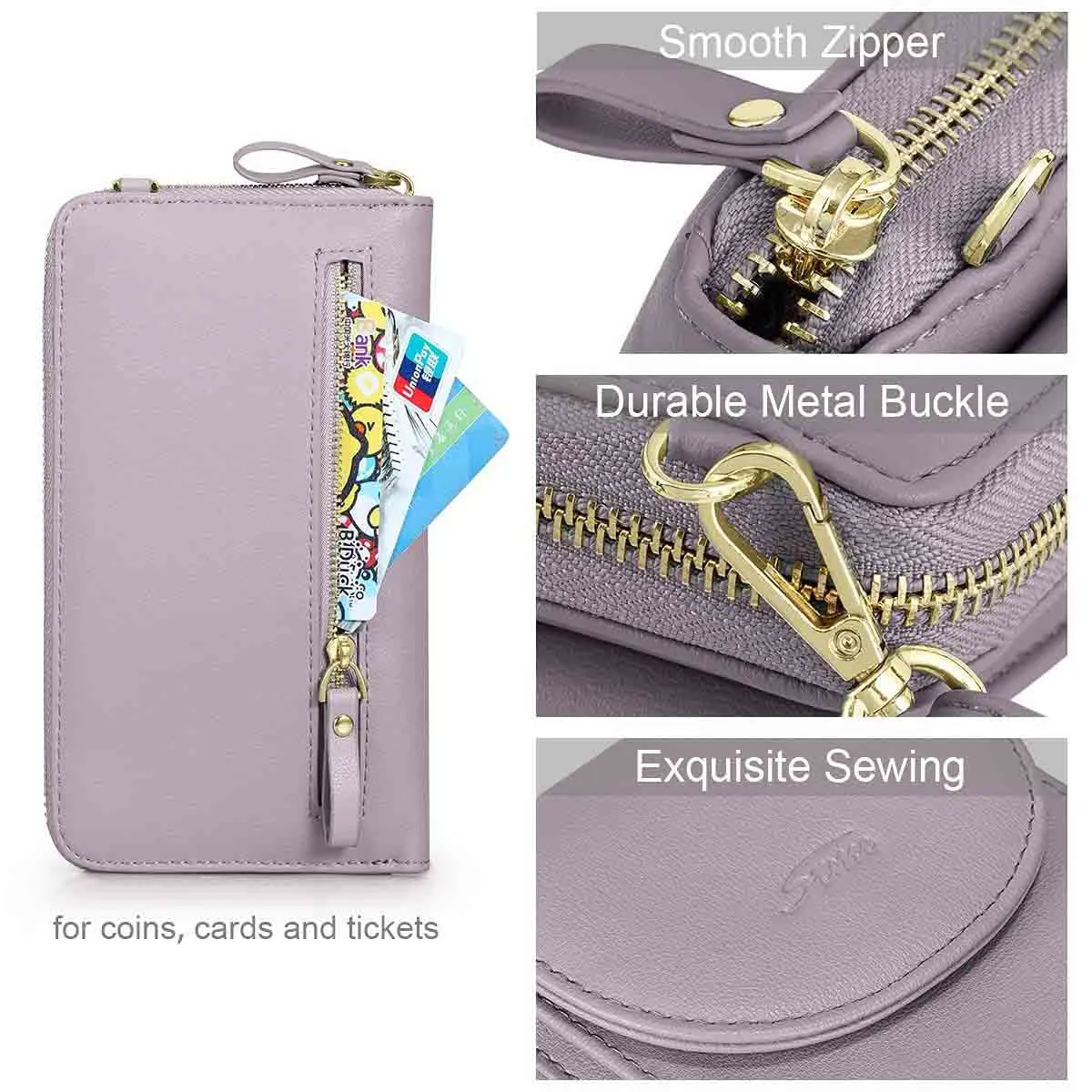 Mini RFID Cell Phone Crossbody Bag