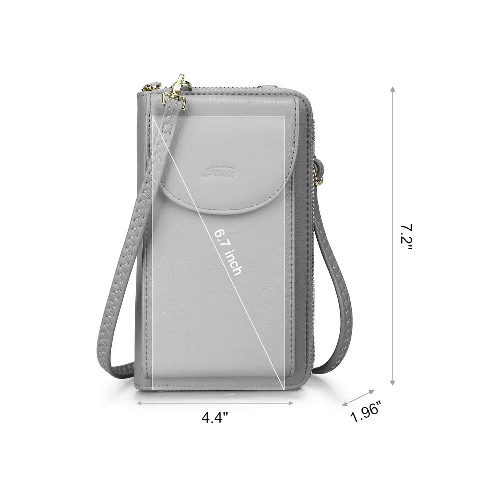 Mini RFID Cell Phone Crossbody Bag