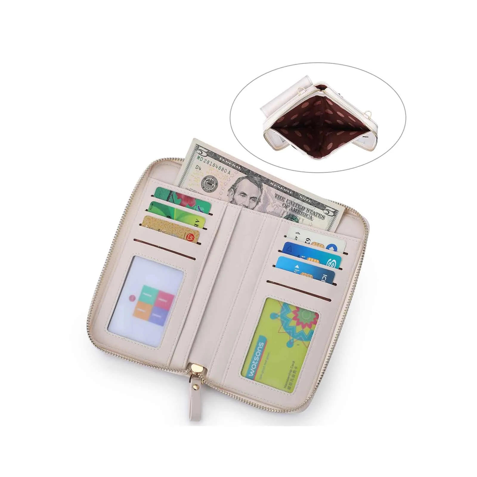 Mini RFID Cell Phone Crossbody Bag