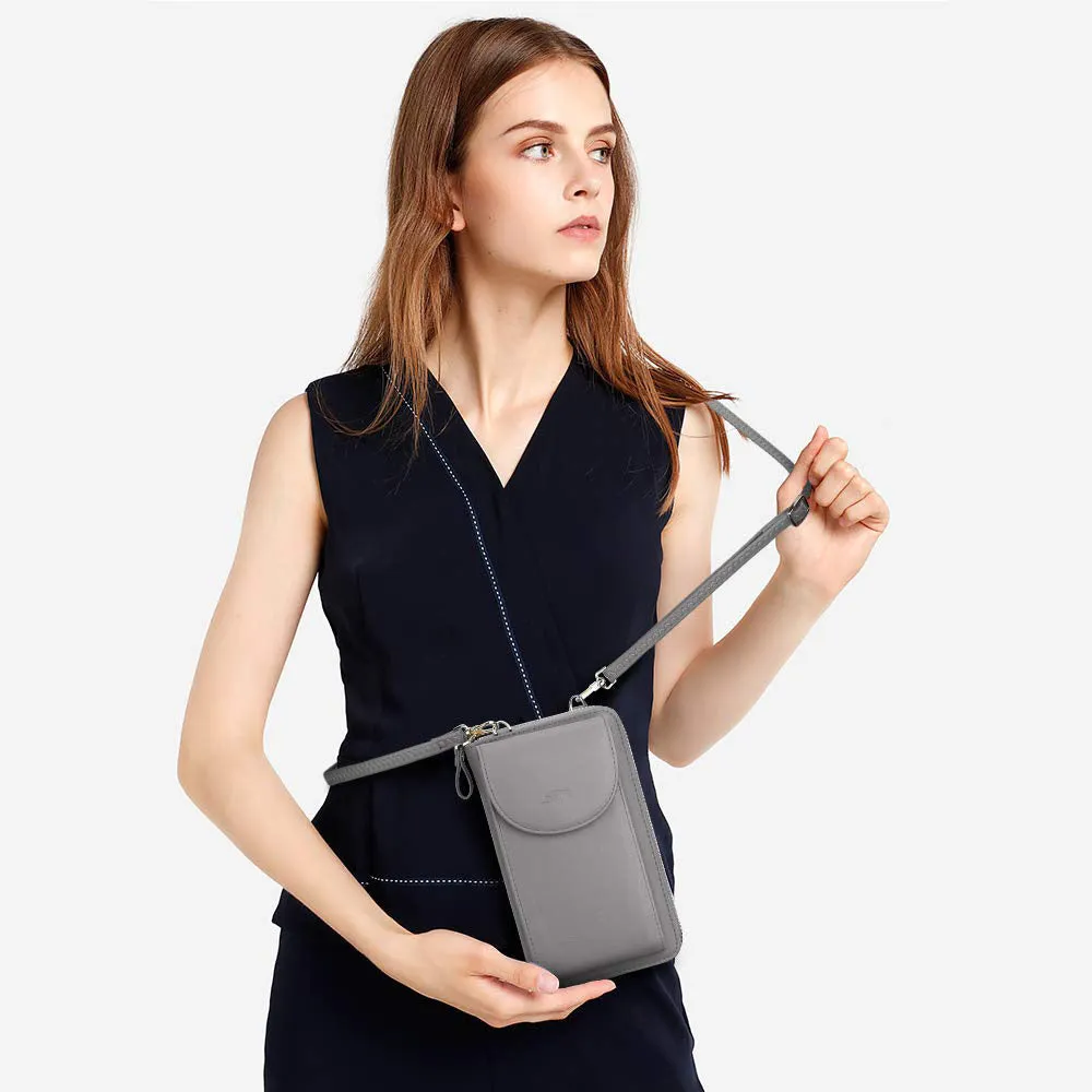 Mini RFID Cell Phone Crossbody Bag