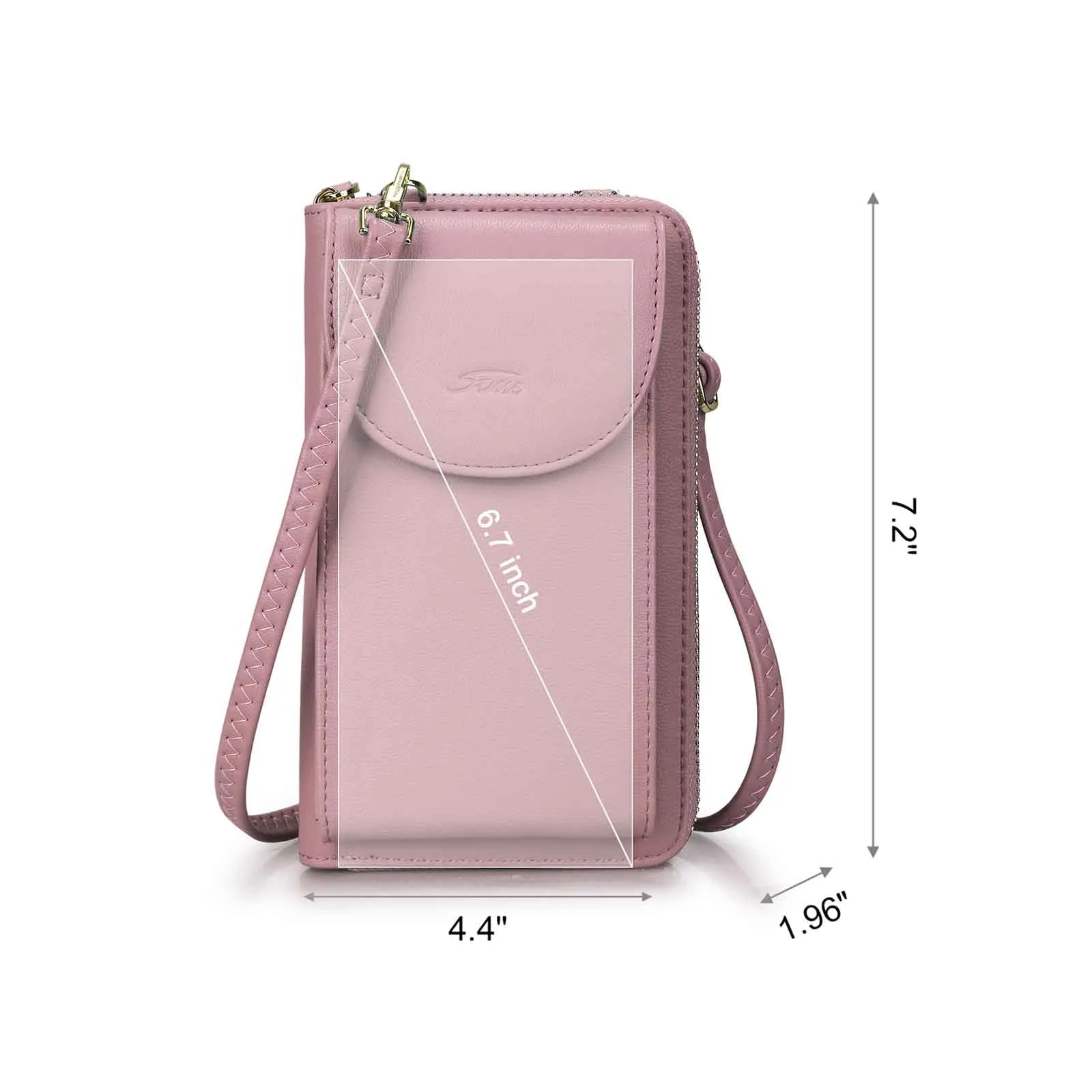 Mini RFID Cell Phone Crossbody Bag