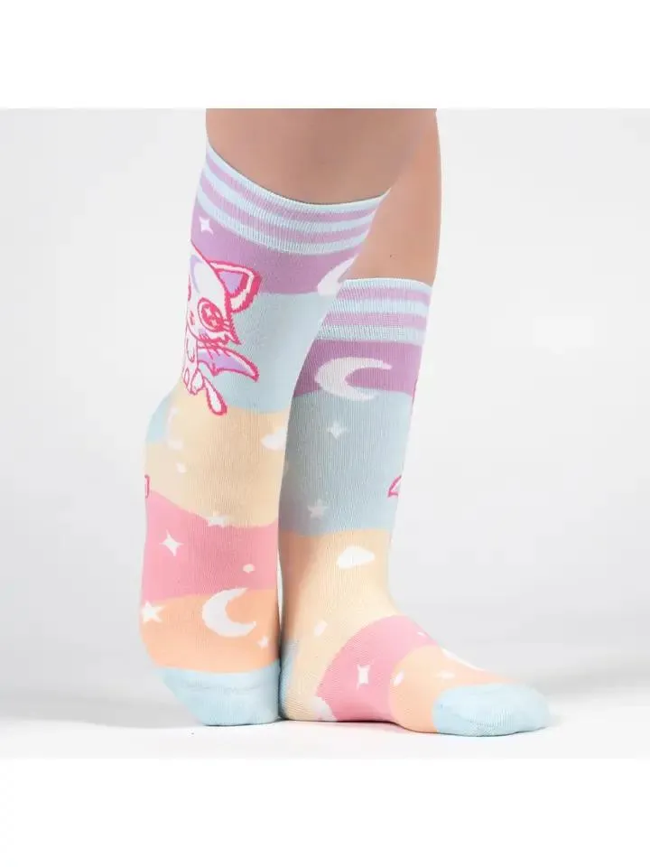 Mystic Kitty Crew Socks