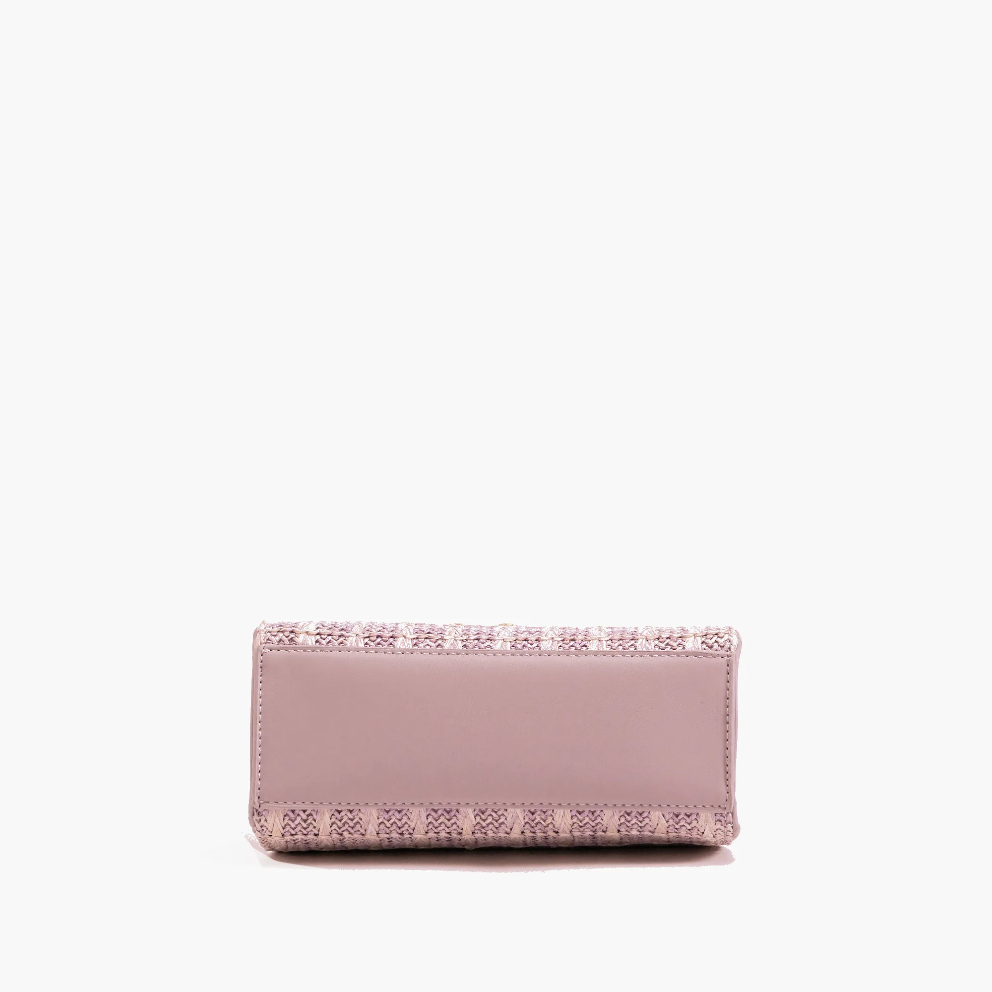 Neo Pastel Straw Crossbody Bag