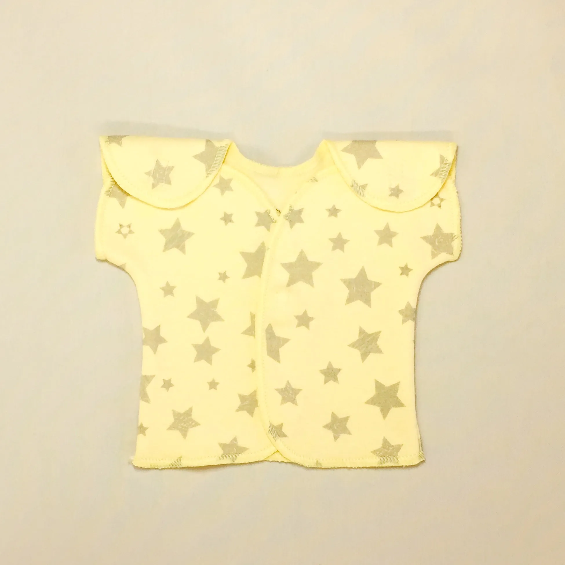 NICU Friendly T-Shirt Yellow Stars