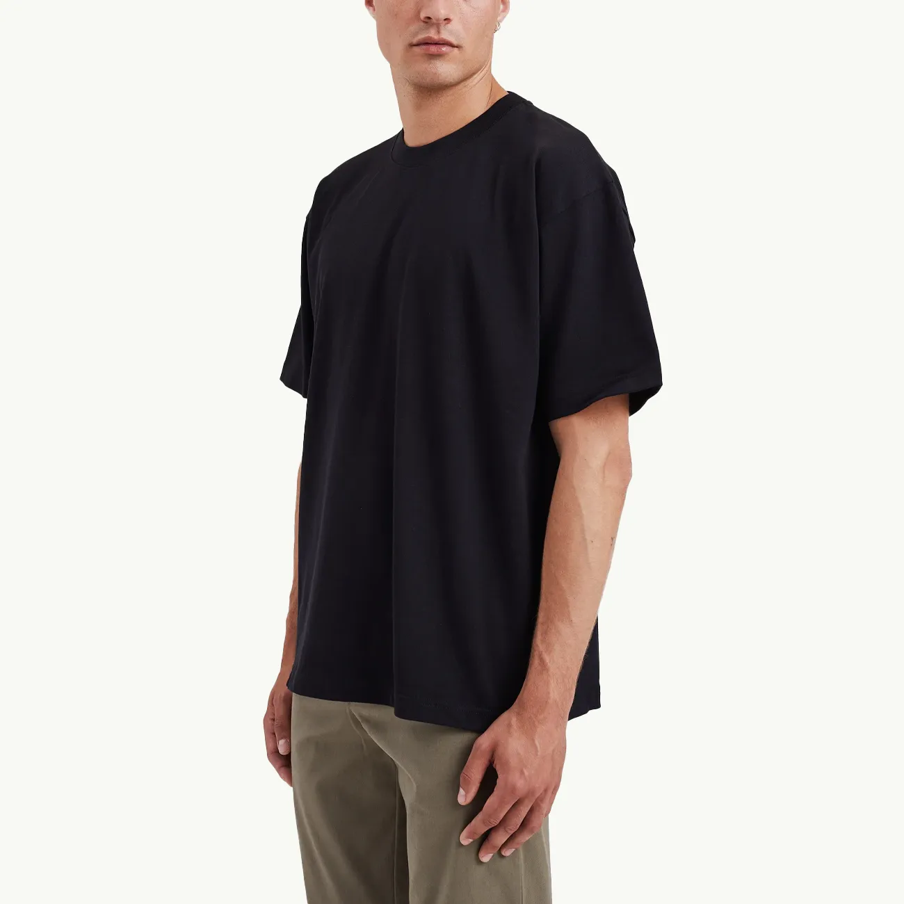 Norse Standard Heavy Loose T-Shirt - Black