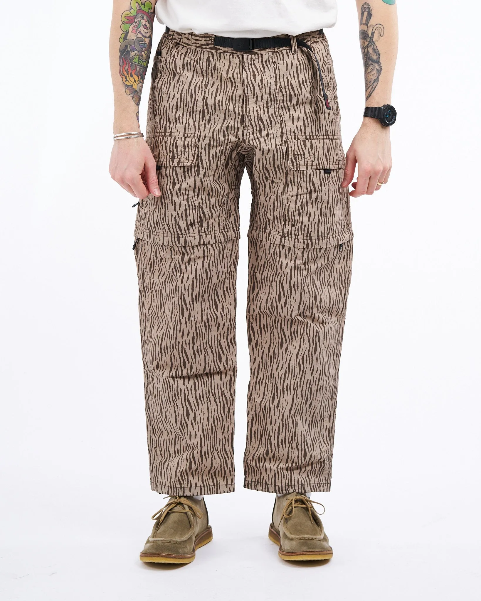 Nylon Tussah Convertible Pant Tribal Olive