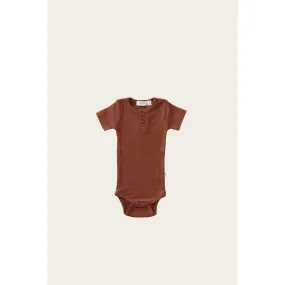 Organic Essential Bodysuit Tee - COPPER