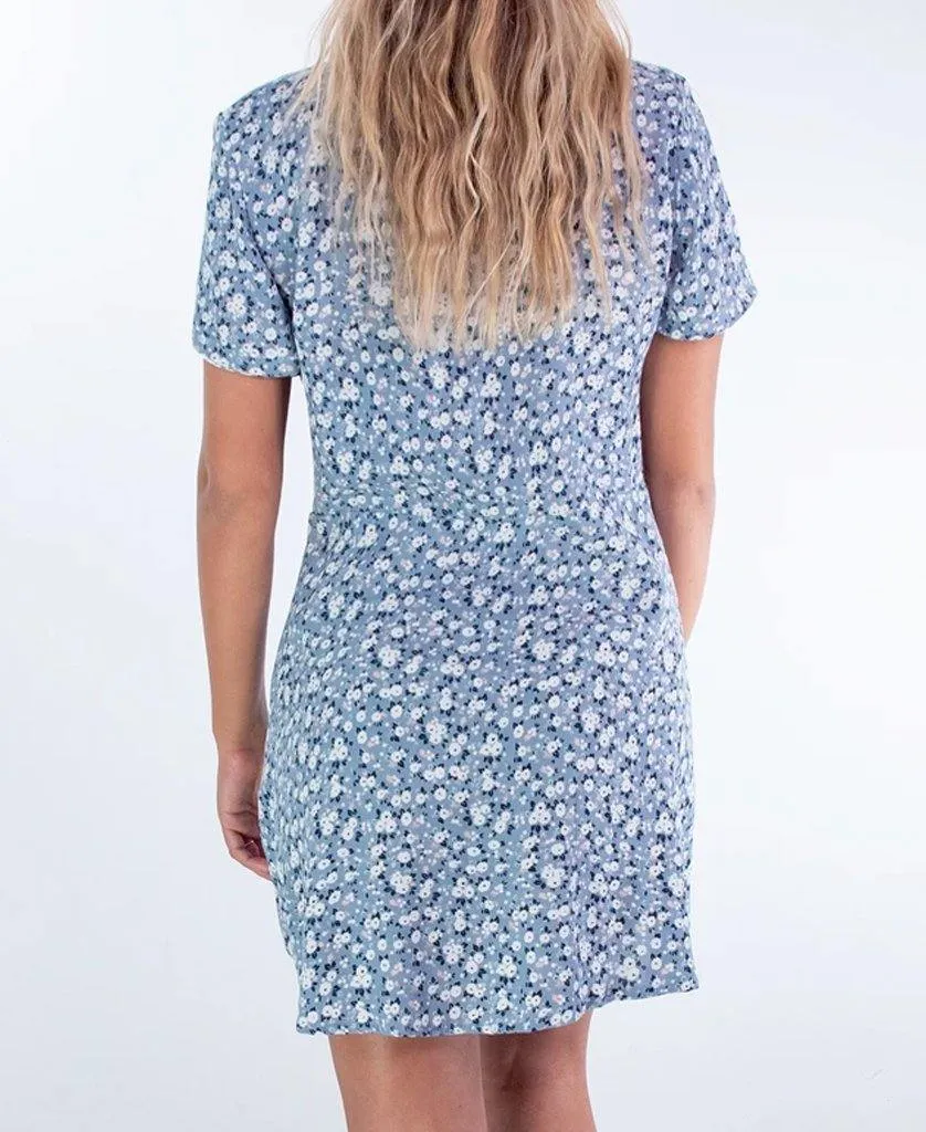 Paris Dress | Blue Daisy