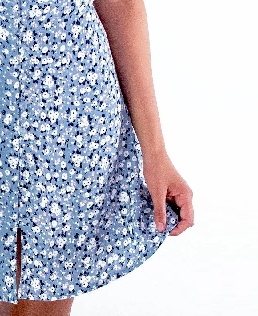 Paris Dress | Blue Daisy