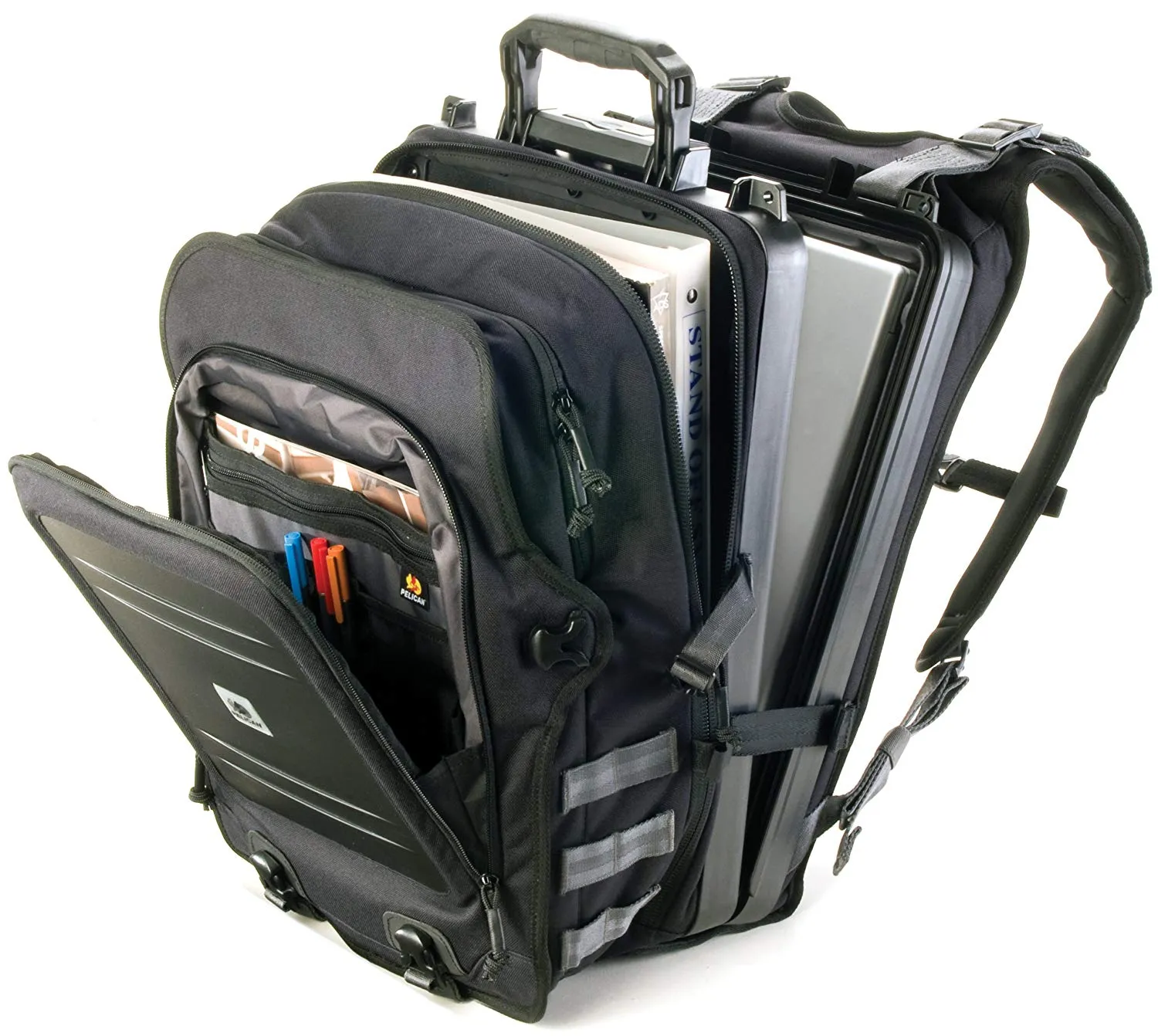 Pelican U100 Elite Backpack With Laptop Storage (Black)