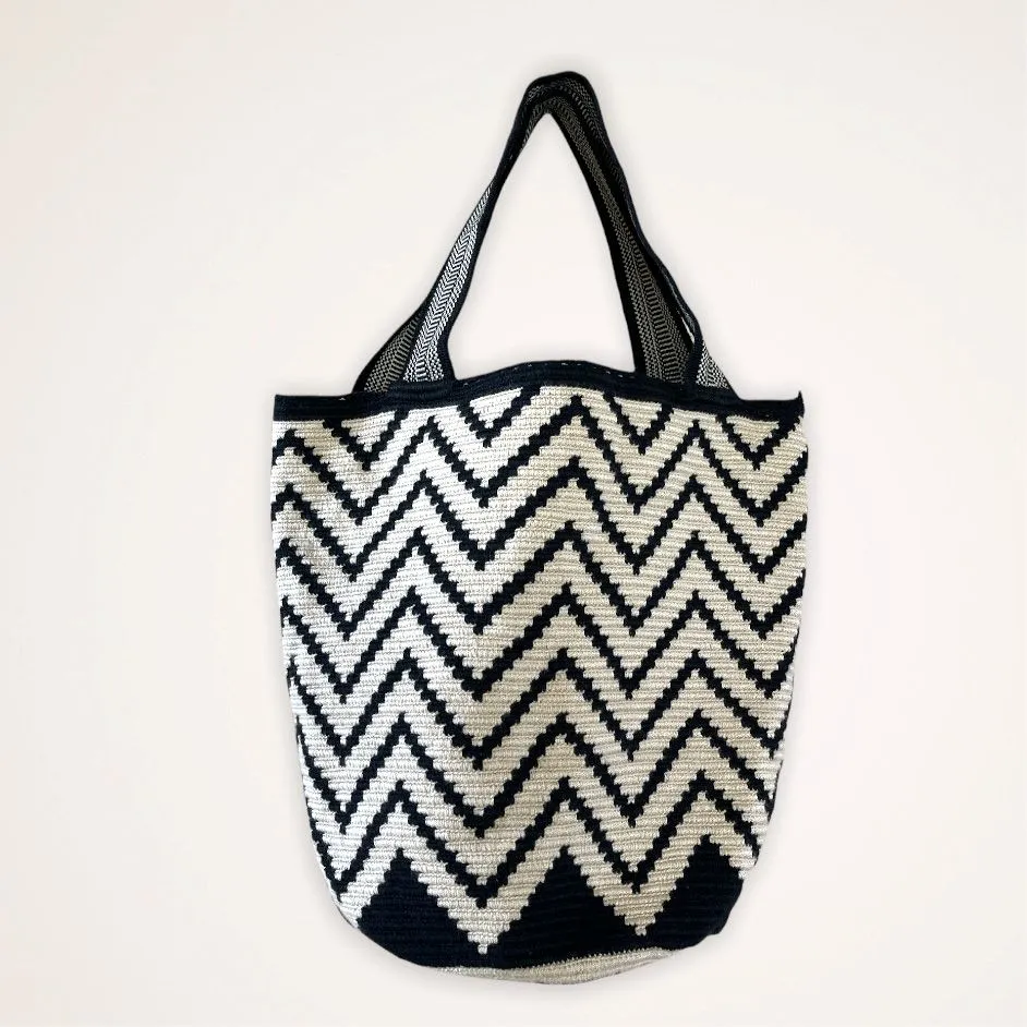 Perissa Beach Maxi Tote Bags | Extra Large Crochet Tote for Fall