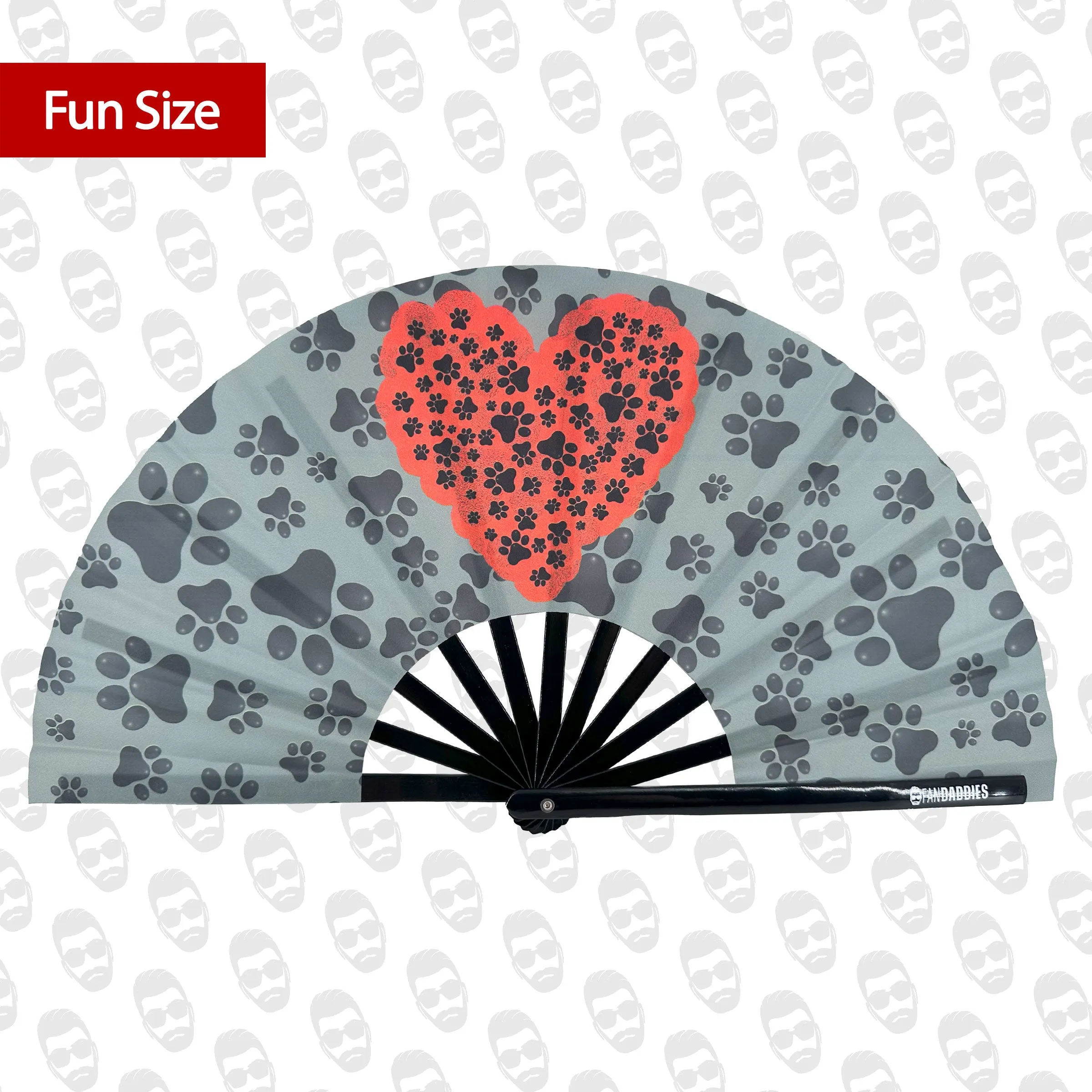 Pet Love (Paw Prints) UV Fan