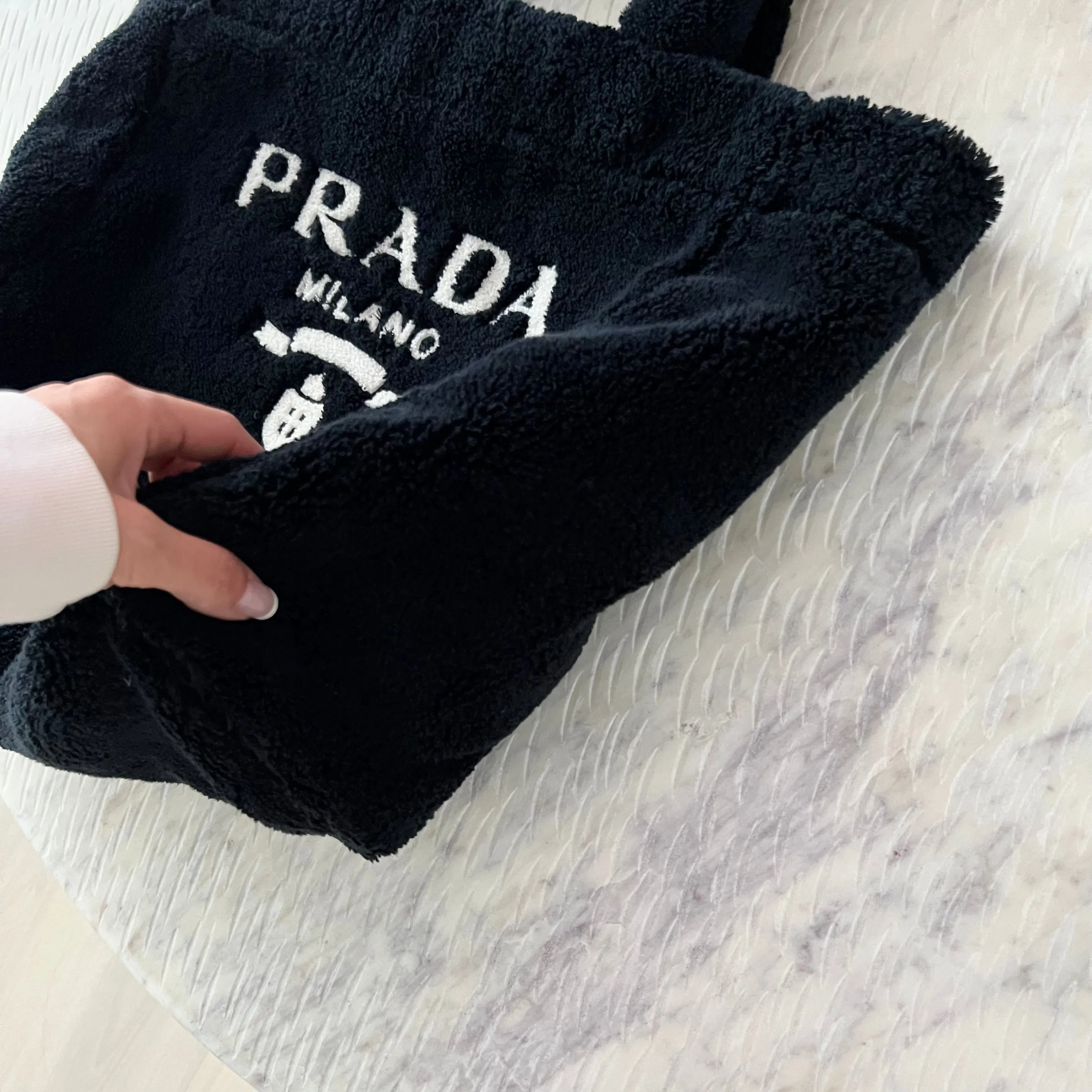 Prada Terry Tote Bag