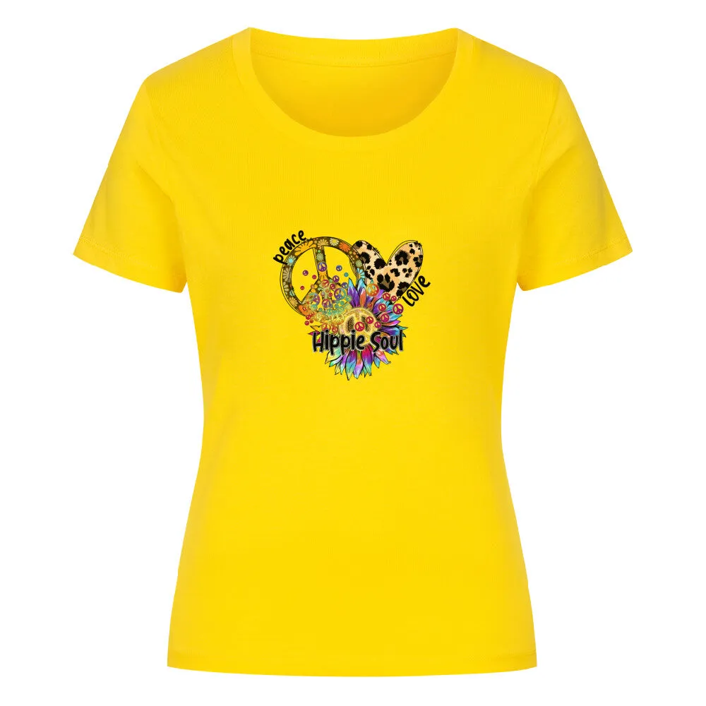 Premium T-Shirt Women | Peace Love