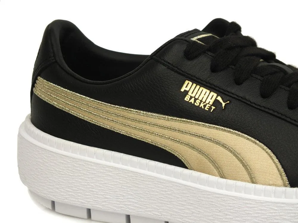 PUMA Trace Versity Wn's Black Metallic Gold 367728 01