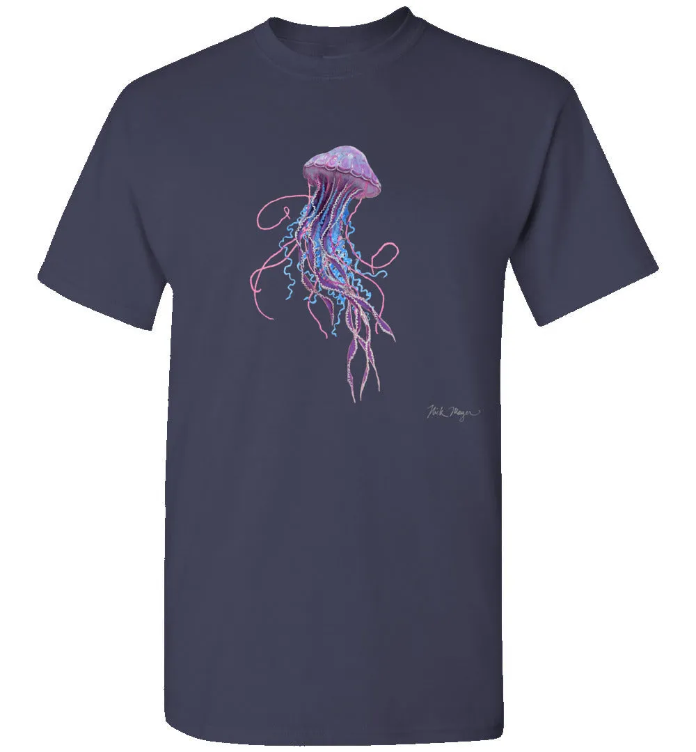 Purple Jellyfish Premium Comfort Colors Tee